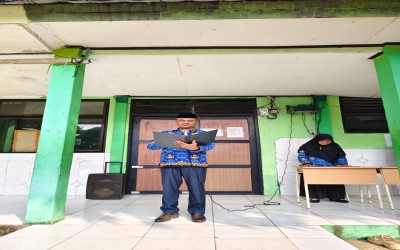 Peringatan Hari Lahir Pancasila di MTsN 2 Pandeglang: Kepala Madrasah Tekankan Loyalitas ASN dan Pengamalan Nilai Luhur